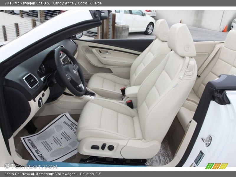  2013 Eos Lux Cornsilk Beige Interior