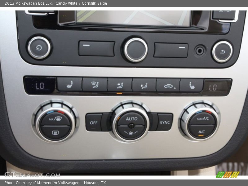 Controls of 2013 Eos Lux