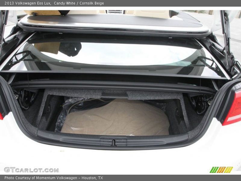 Candy White / Cornsilk Beige 2013 Volkswagen Eos Lux