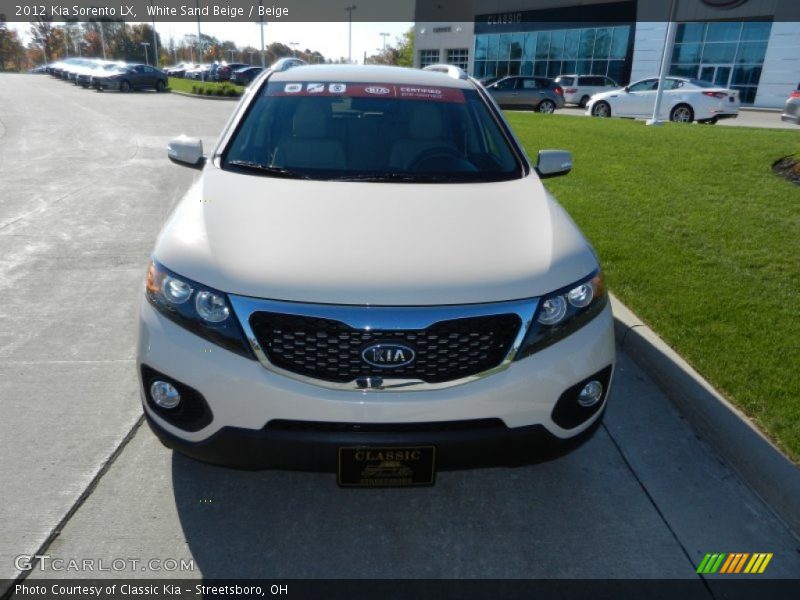White Sand Beige / Beige 2012 Kia Sorento LX