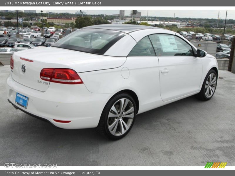Candy White / Cornsilk Beige 2013 Volkswagen Eos Lux