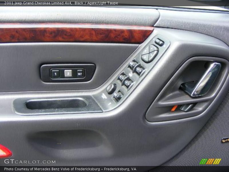 Black / Agate/Light Taupe 2001 Jeep Grand Cherokee Limited 4x4