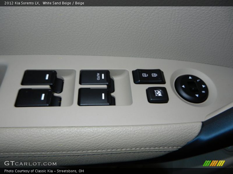 White Sand Beige / Beige 2012 Kia Sorento LX