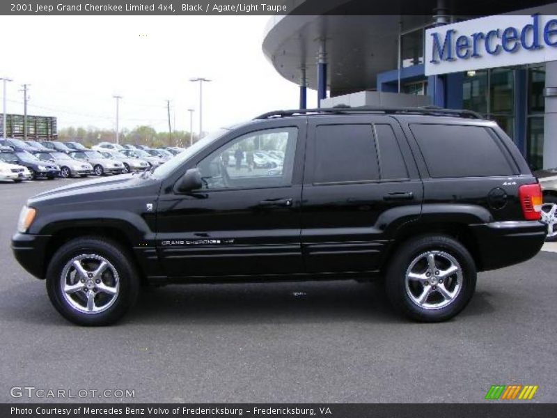 Black / Agate/Light Taupe 2001 Jeep Grand Cherokee Limited 4x4