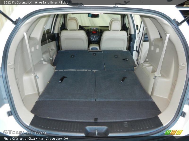 White Sand Beige / Beige 2012 Kia Sorento LX