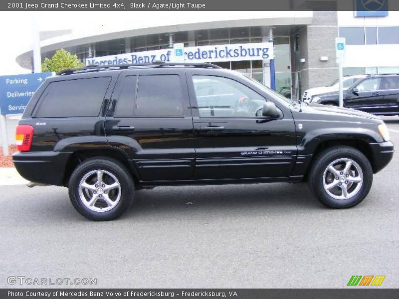 Black / Agate/Light Taupe 2001 Jeep Grand Cherokee Limited 4x4