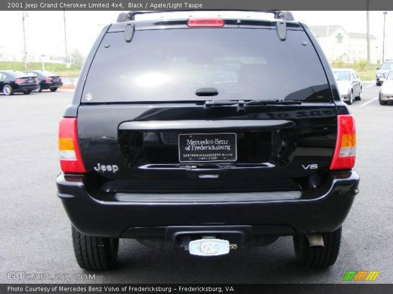 Black / Agate/Light Taupe 2001 Jeep Grand Cherokee Limited 4x4