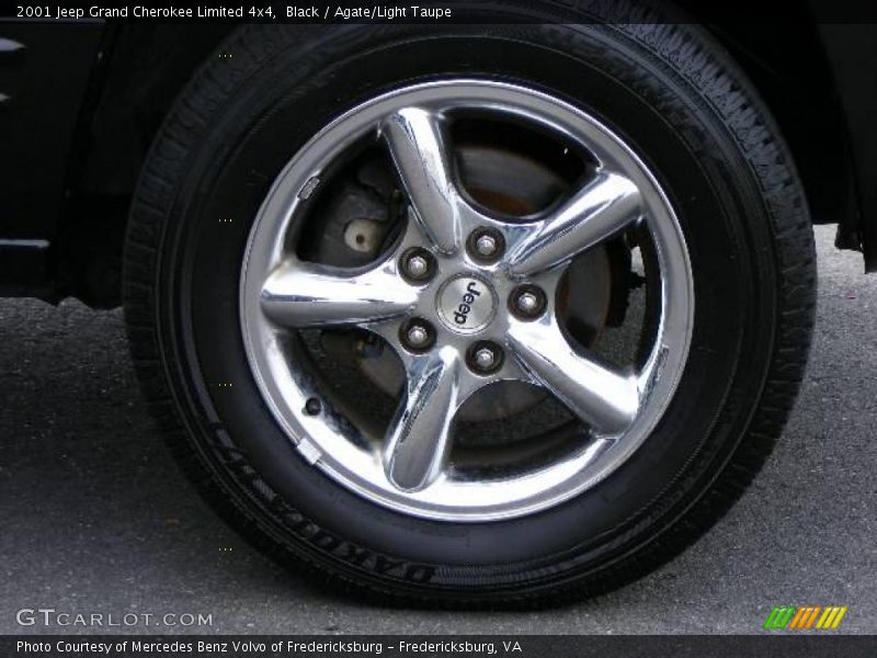 Black / Agate/Light Taupe 2001 Jeep Grand Cherokee Limited 4x4