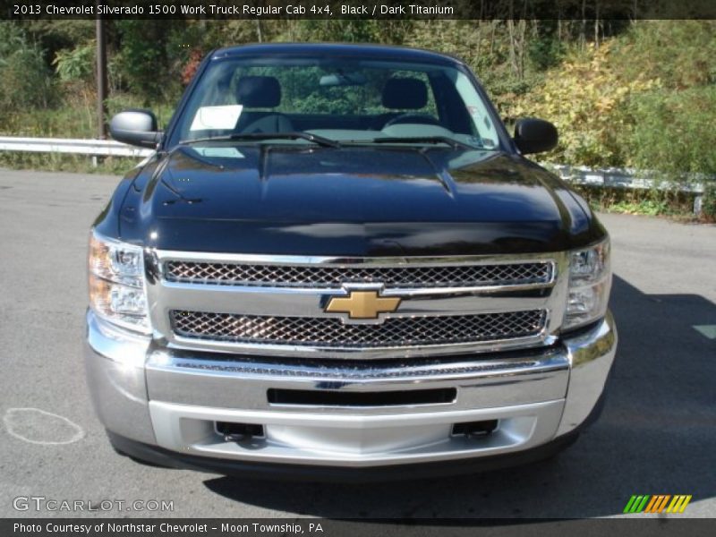 Black / Dark Titanium 2013 Chevrolet Silverado 1500 Work Truck Regular Cab 4x4