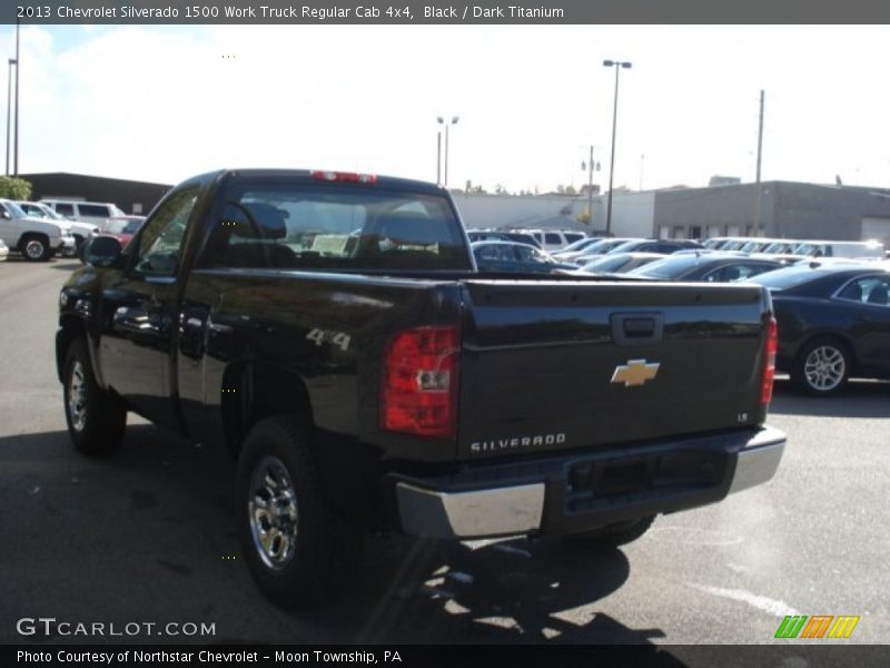 Black / Dark Titanium 2013 Chevrolet Silverado 1500 Work Truck Regular Cab 4x4