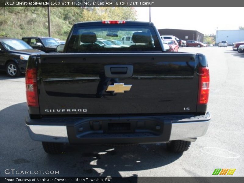 Black / Dark Titanium 2013 Chevrolet Silverado 1500 Work Truck Regular Cab 4x4