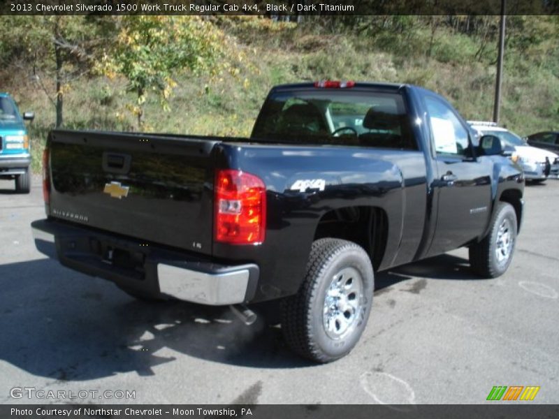 Black / Dark Titanium 2013 Chevrolet Silverado 1500 Work Truck Regular Cab 4x4