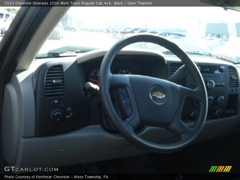 Black / Dark Titanium 2013 Chevrolet Silverado 1500 Work Truck Regular Cab 4x4