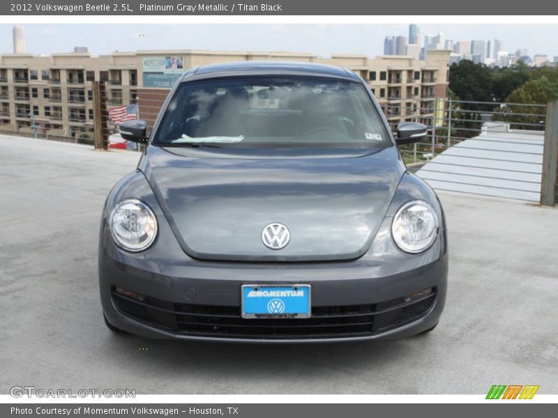 Platinum Gray Metallic / Titan Black 2012 Volkswagen Beetle 2.5L