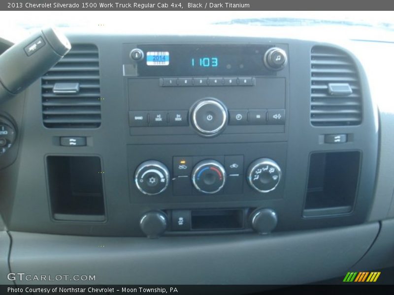 Black / Dark Titanium 2013 Chevrolet Silverado 1500 Work Truck Regular Cab 4x4