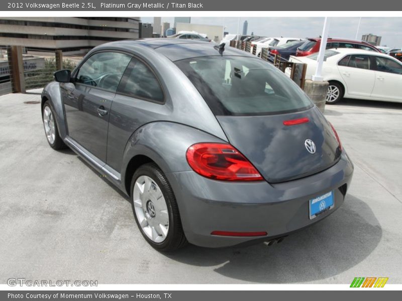 Platinum Gray Metallic / Titan Black 2012 Volkswagen Beetle 2.5L