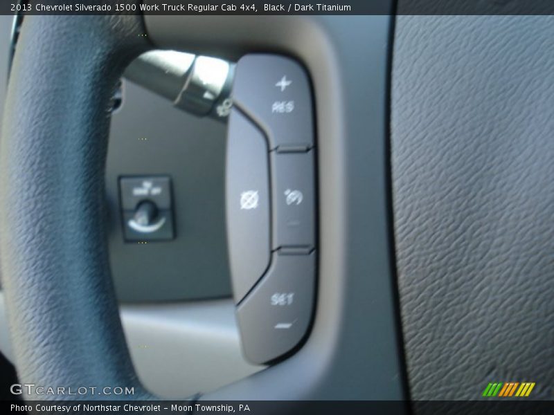 Black / Dark Titanium 2013 Chevrolet Silverado 1500 Work Truck Regular Cab 4x4