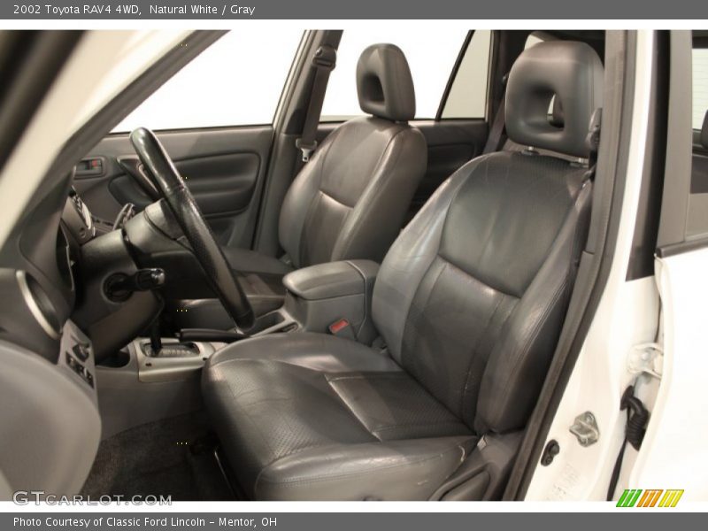 Natural White / Gray 2002 Toyota RAV4 4WD