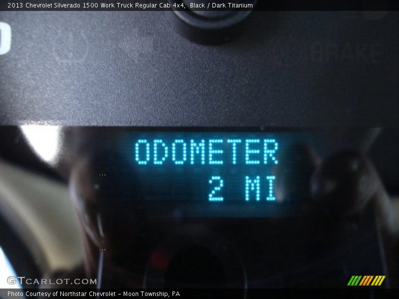 Black / Dark Titanium 2013 Chevrolet Silverado 1500 Work Truck Regular Cab 4x4