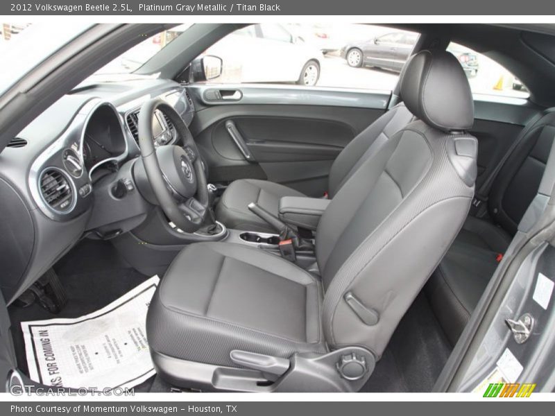  2012 Beetle 2.5L Titan Black Interior