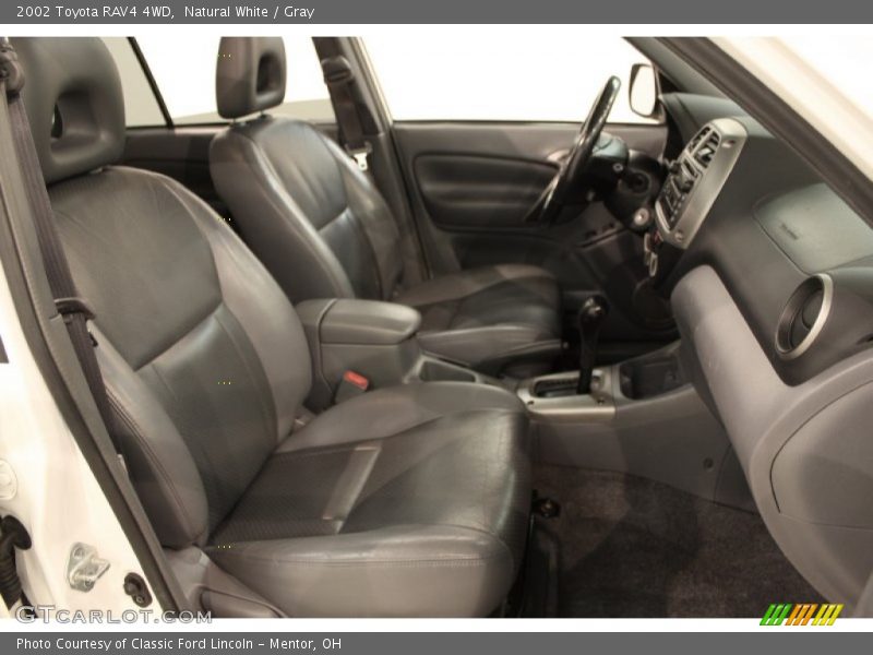 Natural White / Gray 2002 Toyota RAV4 4WD