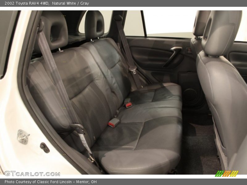 Natural White / Gray 2002 Toyota RAV4 4WD