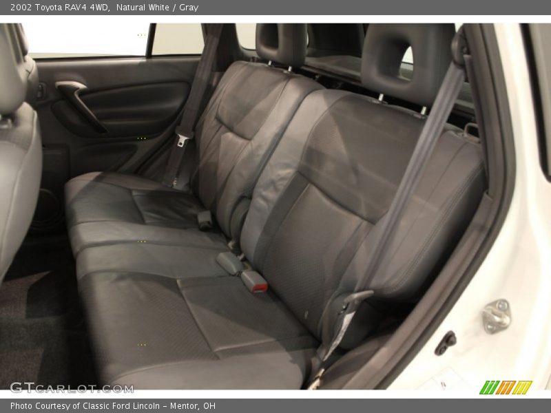 Natural White / Gray 2002 Toyota RAV4 4WD