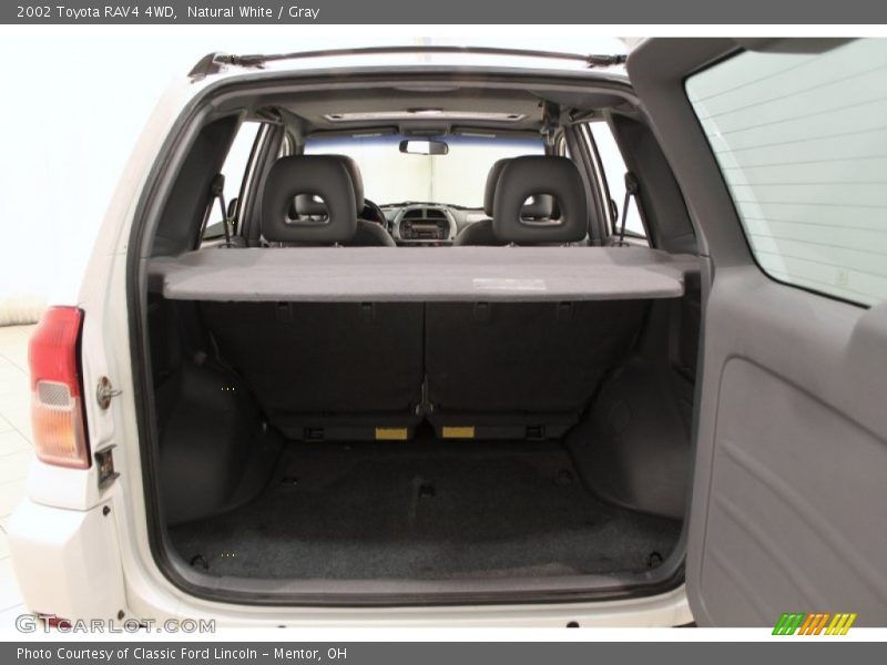 Natural White / Gray 2002 Toyota RAV4 4WD