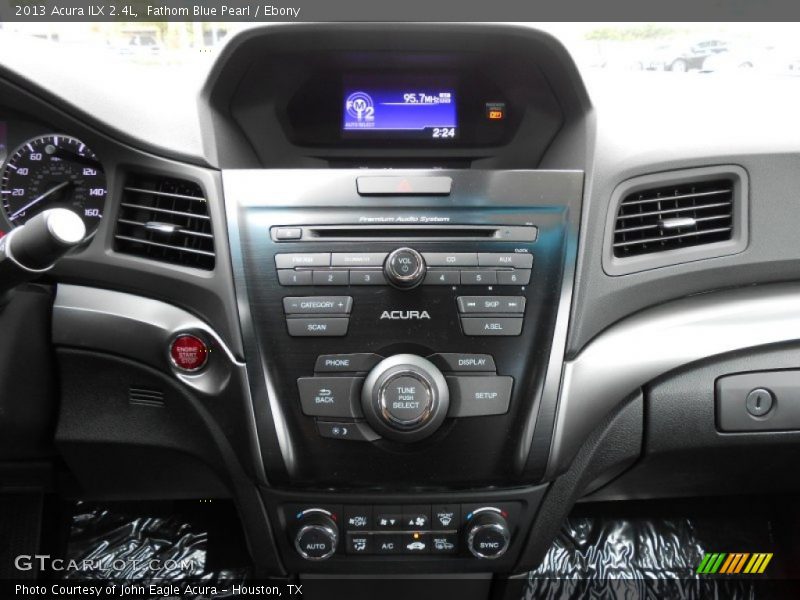 Controls of 2013 ILX 2.4L