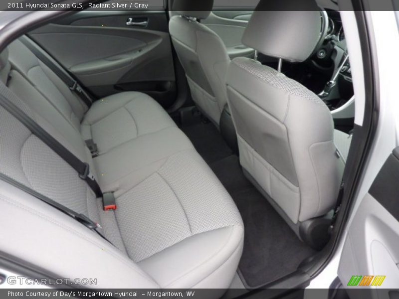Radiant Silver / Gray 2011 Hyundai Sonata GLS