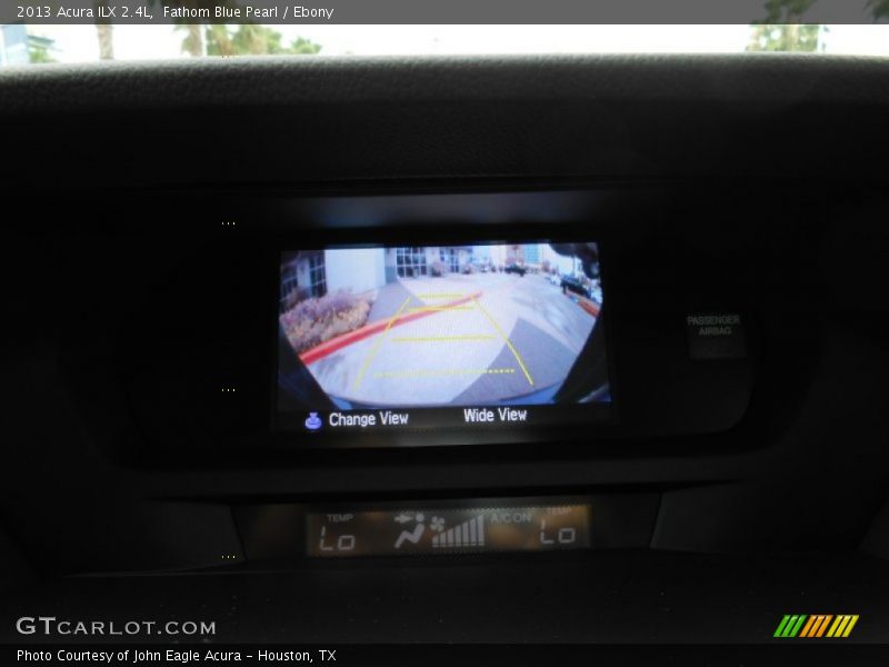 Fathom Blue Pearl / Ebony 2013 Acura ILX 2.4L