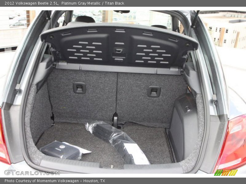 Platinum Gray Metallic / Titan Black 2012 Volkswagen Beetle 2.5L
