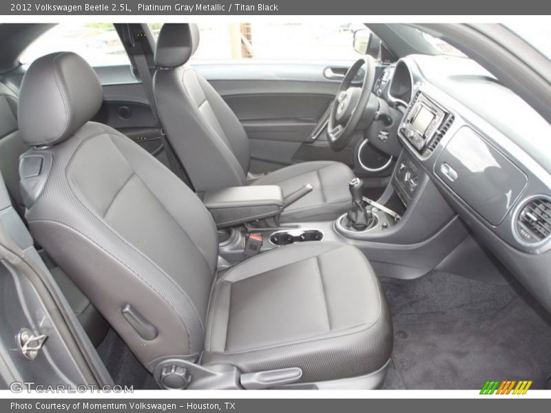 2012 Beetle 2.5L Titan Black Interior