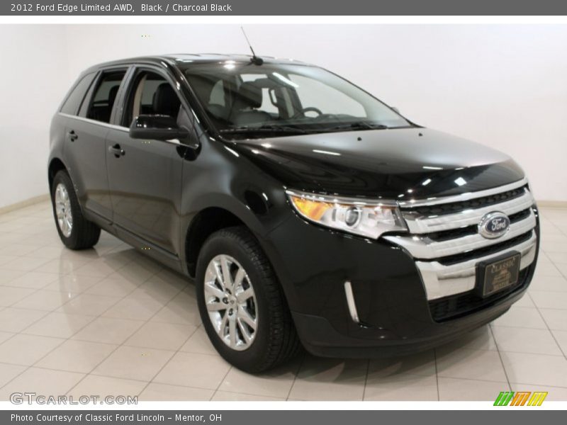 Black / Charcoal Black 2012 Ford Edge Limited AWD