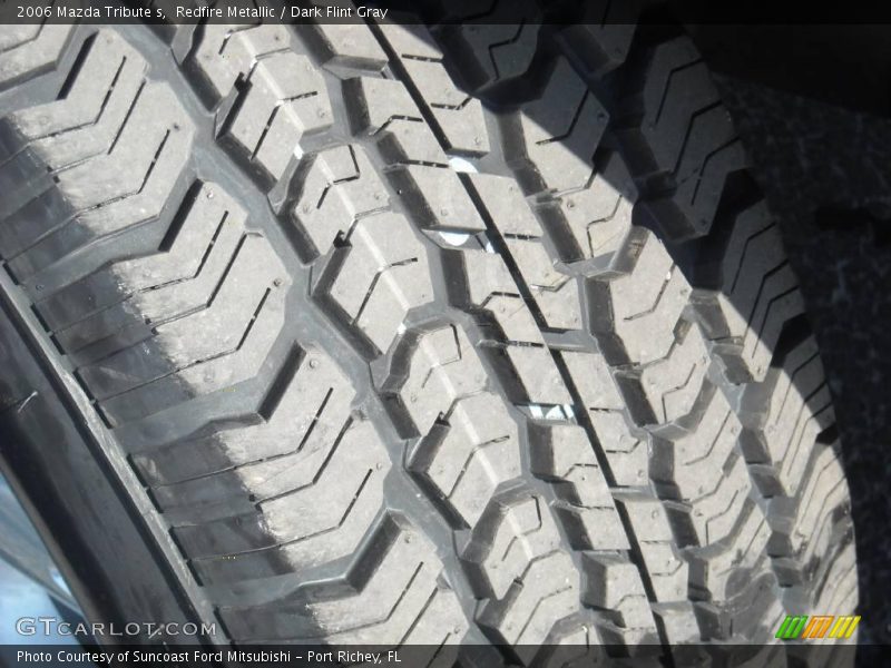 Redfire Metallic / Dark Flint Gray 2006 Mazda Tribute s