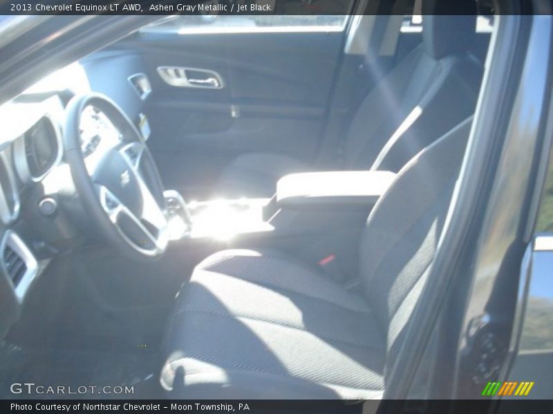 Ashen Gray Metallic / Jet Black 2013 Chevrolet Equinox LT AWD