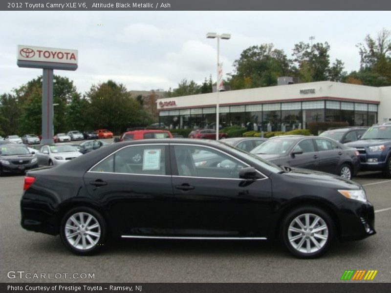 Attitude Black Metallic / Ash 2012 Toyota Camry XLE V6