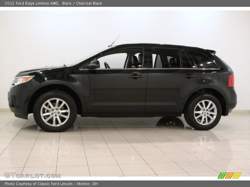 Black / Charcoal Black 2012 Ford Edge Limited AWD