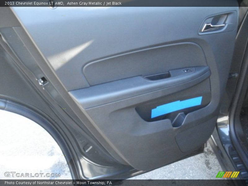 Ashen Gray Metallic / Jet Black 2013 Chevrolet Equinox LT AWD