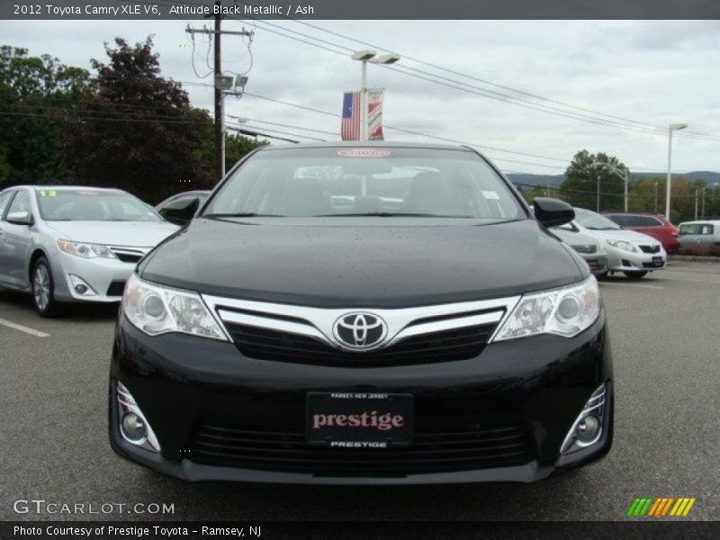 Attitude Black Metallic / Ash 2012 Toyota Camry XLE V6