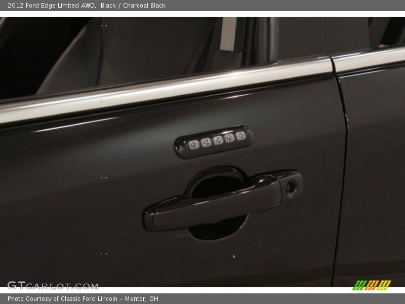 Black / Charcoal Black 2012 Ford Edge Limited AWD