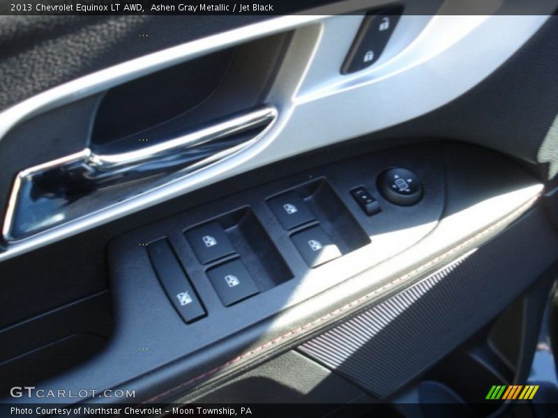 Ashen Gray Metallic / Jet Black 2013 Chevrolet Equinox LT AWD