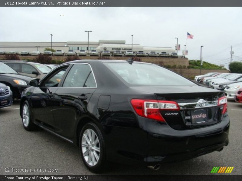Attitude Black Metallic / Ash 2012 Toyota Camry XLE V6