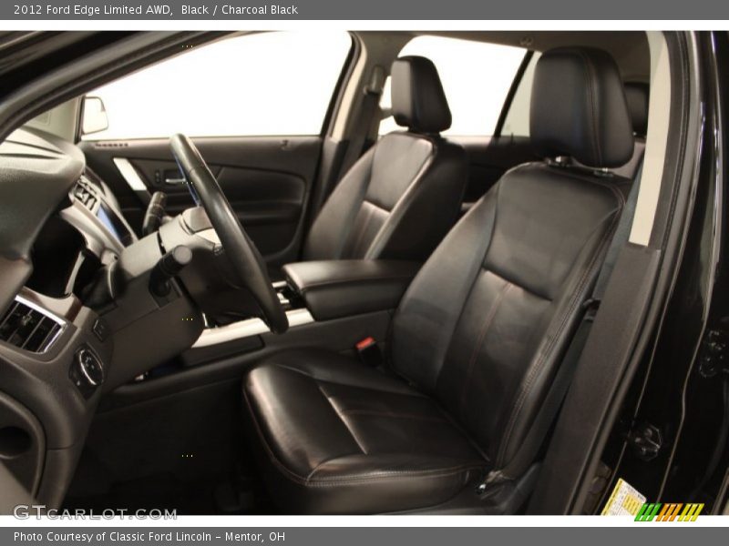 Black / Charcoal Black 2012 Ford Edge Limited AWD