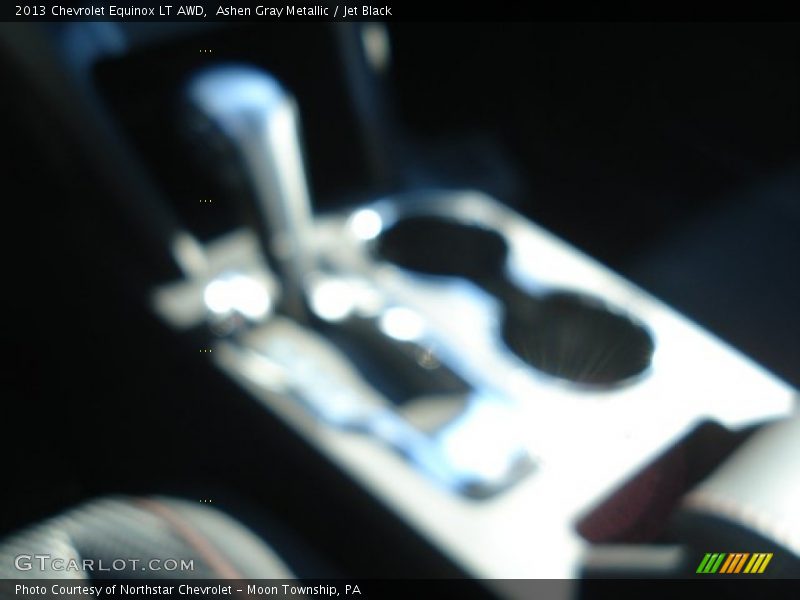 Ashen Gray Metallic / Jet Black 2013 Chevrolet Equinox LT AWD