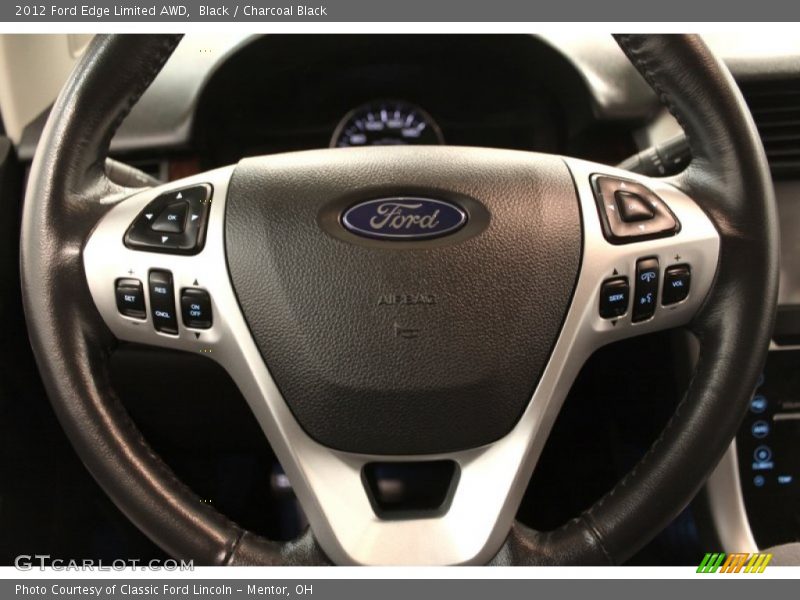 Black / Charcoal Black 2012 Ford Edge Limited AWD