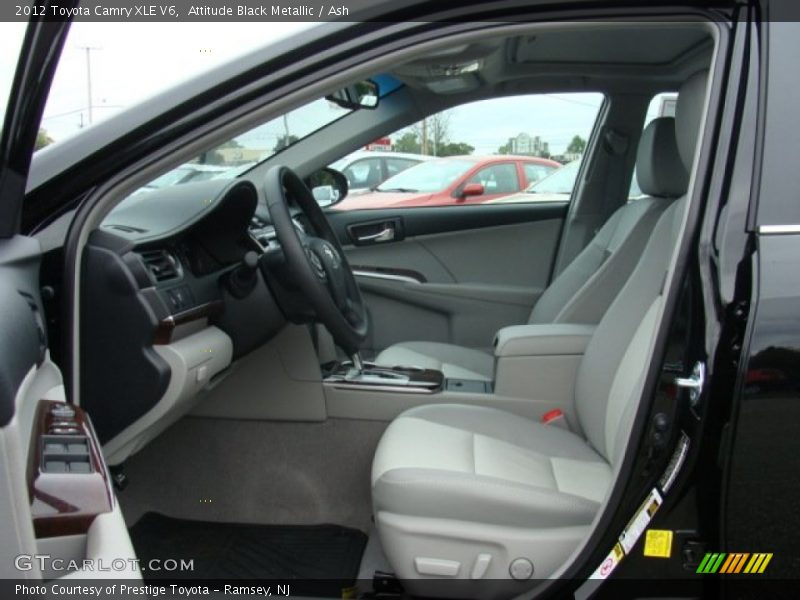Attitude Black Metallic / Ash 2012 Toyota Camry XLE V6