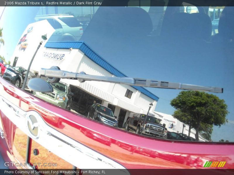 Redfire Metallic / Dark Flint Gray 2006 Mazda Tribute s