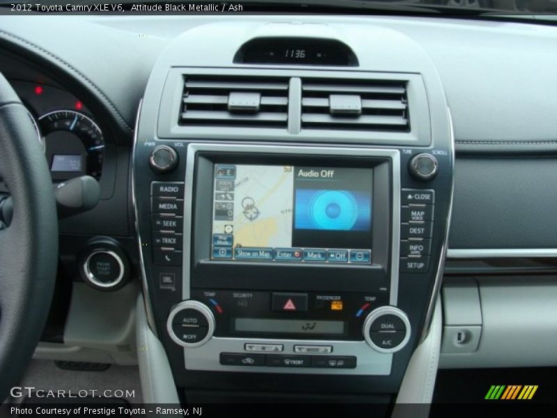 Attitude Black Metallic / Ash 2012 Toyota Camry XLE V6