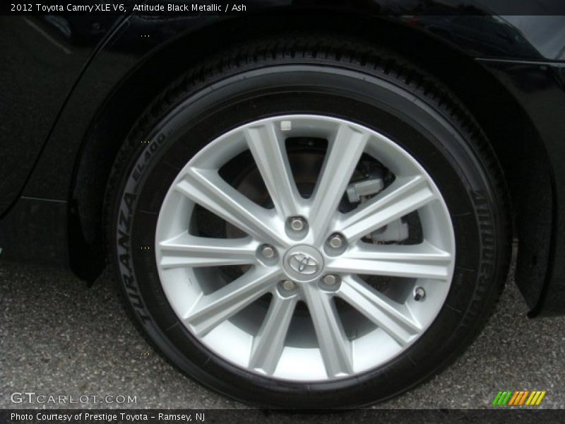 Attitude Black Metallic / Ash 2012 Toyota Camry XLE V6